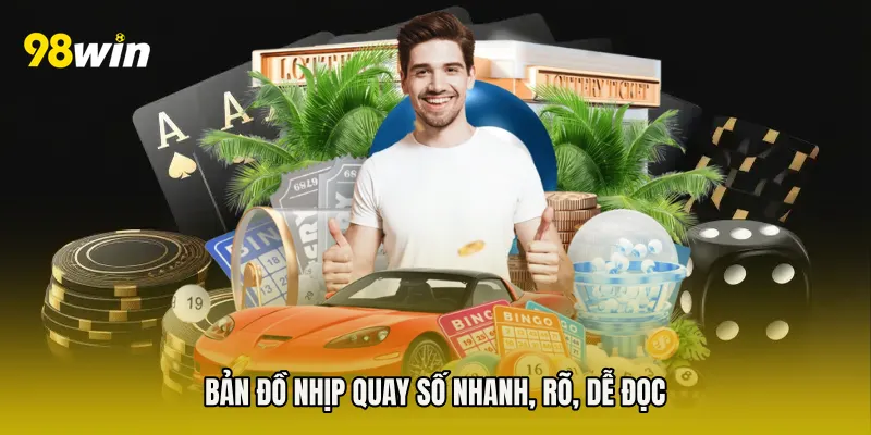 Bản đồ nhịp quay số nhanh, rõ, dễ đọc