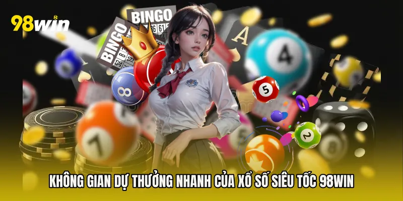 Không gian dự thưởng nhanh của Xổ Số Siêu Tốc 98win